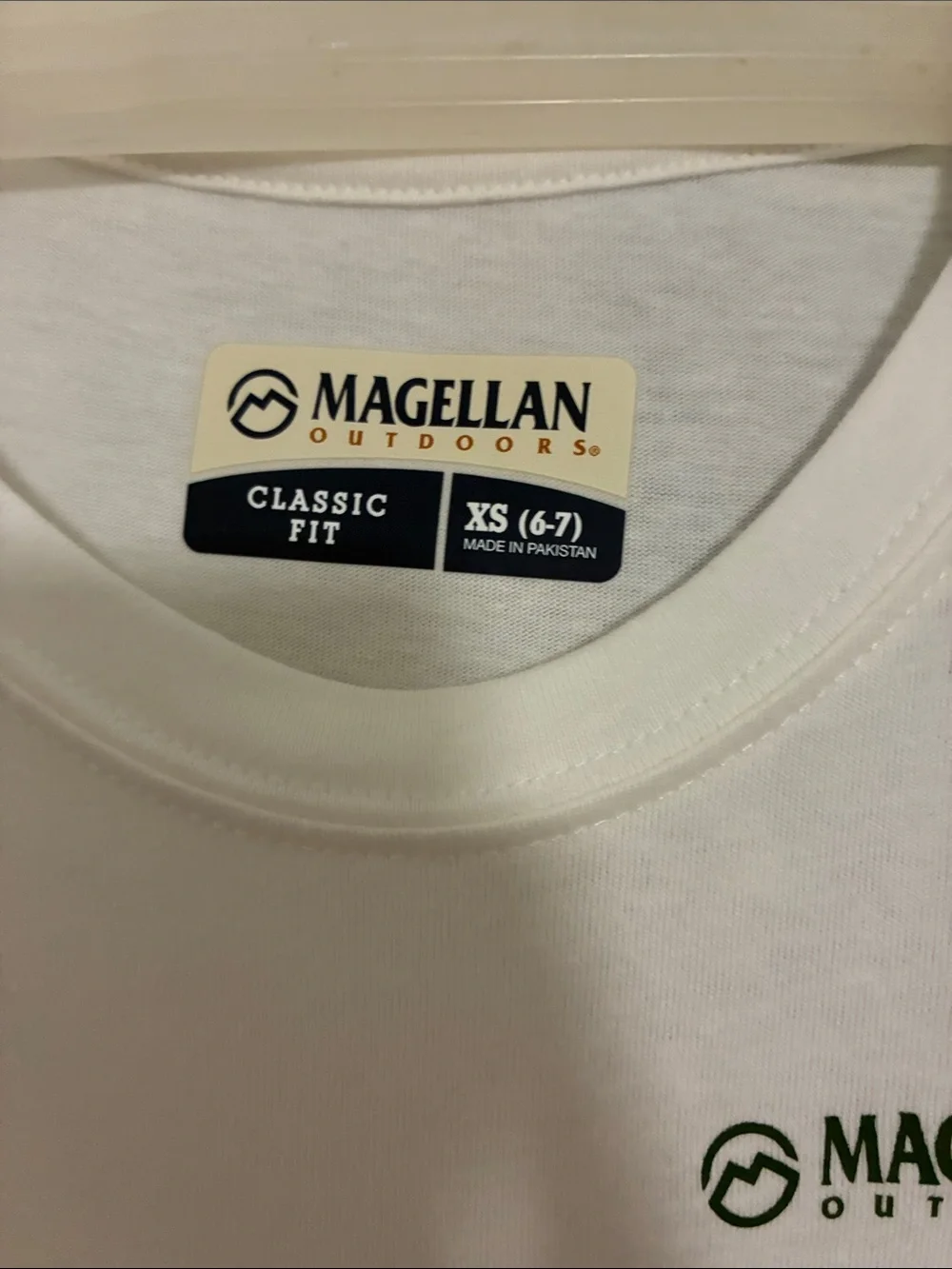 Magellan Outdoors Kids Long-Sleeve Tee in Cream White